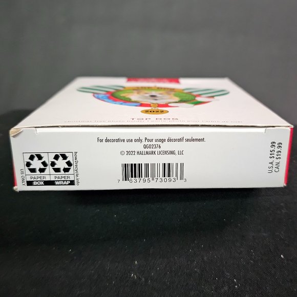 Hallmark Keepsake Christmas Tree Ornament- Top Dog 2022- New in box - Picture 2 of 3